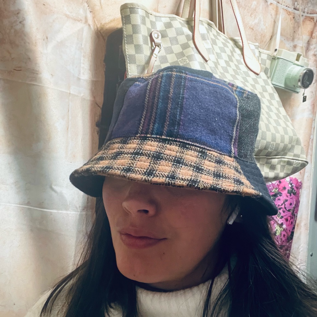 Patchwork Fabric Bucket Hat